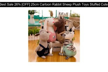 √ Review of 26% [OFF] 25cm Cartoon Rabbit Sheep Plush Toys Stuffed Cute Froest Animal Donkey Zebra