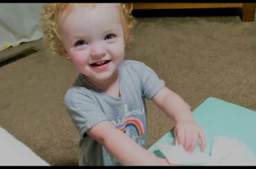 Little Liv Love helps Mommy clean and plays with cute bunny rabbits