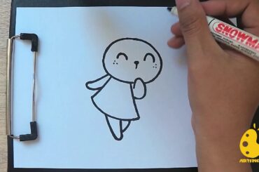 How to Draw cute rabbit