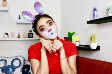CUTE BUNNY HALLOWEEN MAKEUP LOOK | GAMPANG DAN CEPET | SADDY AULIA