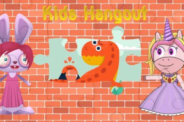 Puzzles For Kids with cute Dinosaurs vol 4