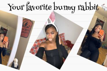 HALLOWEEN MAKEUP LOOK : BUNNY RABBIT 🐇