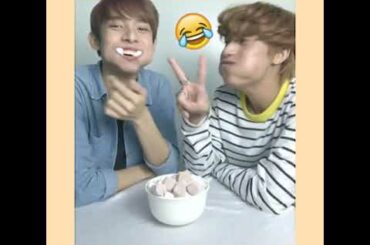 SB19 Ken and Justine | Chubby Bunny Challenge | two cute ♡