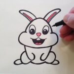 How to Draw a Cute Cartoon Bunny Rabbit - NEW!