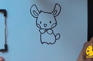 How to Draw cute bunny