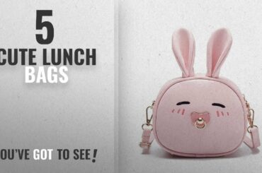 Best Cute Lunch Bags [2018]: Pinky Family Super Cute Girls Purse Bunny Ear Shoulder Bag Messenger