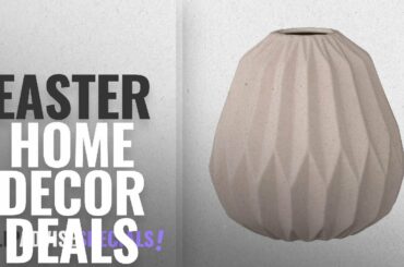 Save Big On Home Decor For Easter: Short Matte Nude Ceramic Fluted Vase