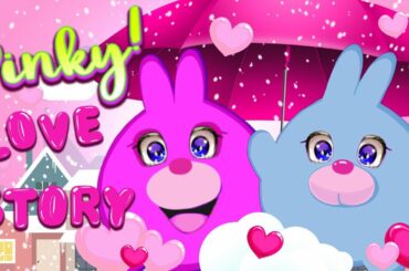 Pinky nursery rhymes Skidamarink song for babies #pinky#bunny