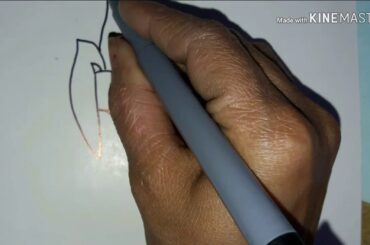 how to draw cute #rabbit affter writing letter-#R