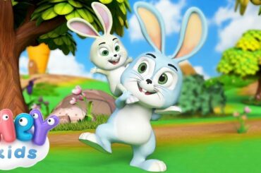 The Little Bunny song + more nursery rhymes 🐰 HeyKids