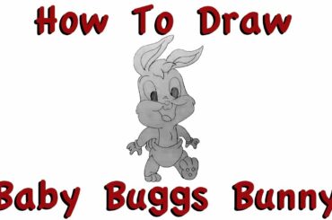 How To Draw Baby Bugs Bunny | Speed Drawing Time Lapse