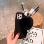 Luxury Cute Toy Warm Handmade Rabbit Case