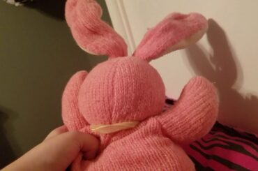 My Cute Pink Bunny Toy 💕🐇