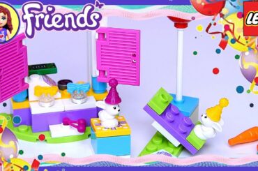 Lego Friends Birthday Party Gift Shop Baby Bunny Twins Set Build Review Play - Kids Toys