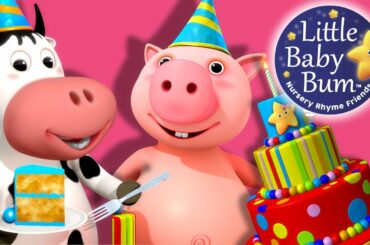 Happy Birthday Song | Nursery Rhymes | By LittleBabyBum!