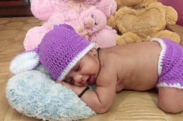 How to make baby Rabbit Neppy( Size 0-3m) Part-2  Radhey Radhey .