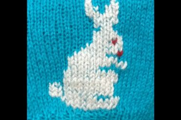 Rabbit Design for Baby Sweater (खरगोश  बुनाई में) | Knitting Hindi |