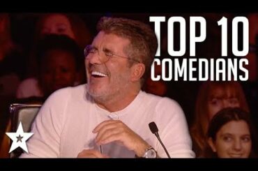 TOP 10 Funniest Comedians That Made SIMON COWELL Laugh on AGT & BGT | Got Talent Global
