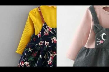 Cute Baby Dresses Floral Baby Girls Clothes Princess Girls Dress Suit Ball of Yarn Kids Clothes C...