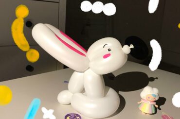 풍선으로 귀여운 토끼 만들기 Balloon cute bunny