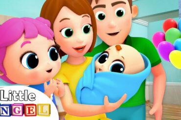 Meet Our Baby Brother! New Baby Song | Nursery Rhymes by Little Angel
