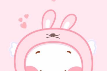 Cute Rabbit Angel Animated