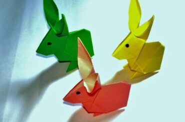 How to make an easy paper rabbit with Sokoun - Origami & Papercraft Tutorials- Cambodian making