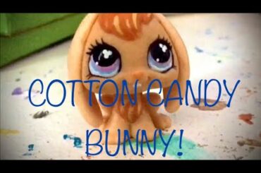 Cotton Candy Bunny Makeover! Painting an LPS Bunny Rabbit 🐇