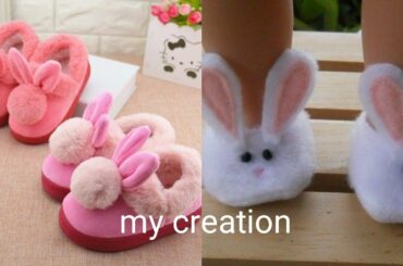 Cute different colours baby born Felt Slipper designs