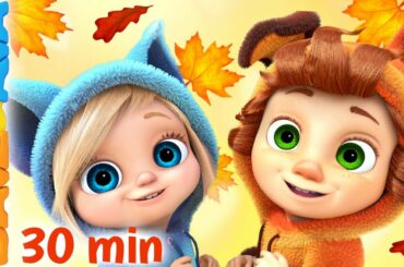 🍁 Nursery Rhymes & Kids Songs | Baby Songs | Dave and Ava 🍁