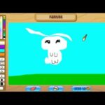 animal jam how to draw a cute bunny (VERY old)