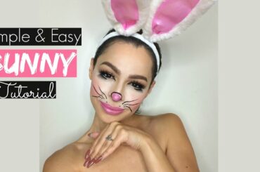 Bunny Halloween Makeup Tutorial| Simple & Easy