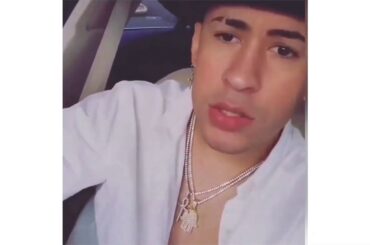 Bad bunny being cute