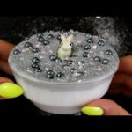 WHITE RABBIT SLIME ! How To Make Super Cute Slime Gift At Home