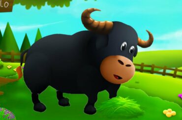 Baby Learn Farm Animals Names and Sounds With Funny Cartoon Characters