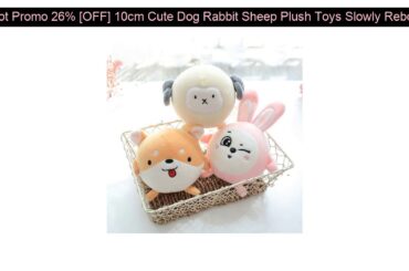 √ Best Price 26% [OFF] 10cm Cute Dog Rabbit Sheep Plush Toys Slowly Rebound Doll Stuffed Plush Doll