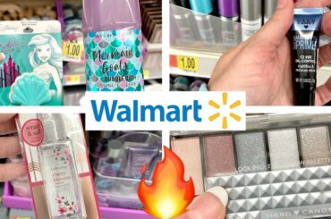 WALMART SHOPPING!!!🎄CHRISTMAS STOCKING STUFFERS 👉$1 HARD CANDY MAKEUP, BODYCOLOGY + DISNEY!!!