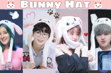 KPOP IDOLS Playing With Rabbit Ears Hat 🐰 Adorable Moments 🐰