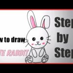 How to draw a CUTE RABBIT (Step by Step)