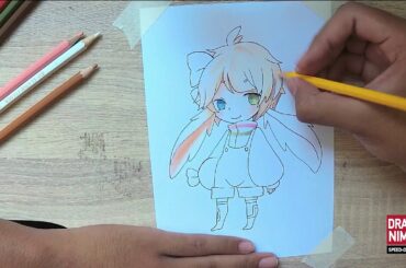 (Speed-Draw) cute rabbit