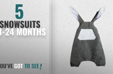 Top 10 Snowsuits 18-24 Months [2018]: Baby Girls Dress Toddler Infant Girls Cute Rabbit Ear