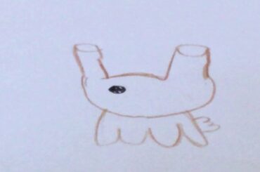 How to draw a cute bunny