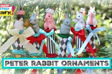 Peter Rabbit Christmas Ornaments