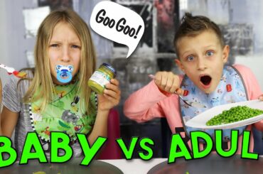 BABY FOOD vs ADULT FOOD
