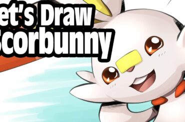 Let's Draw: Scorbunny