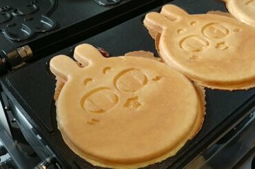 귀여운 캐릭터 토끼빵, Cute Rabbit bread 의정부 제일시장 / 한국 길거리 음식 / Korean Street Food / Korea