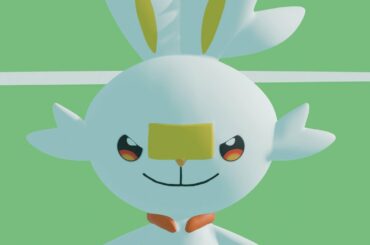 Scorbunny Vs. Snorlax Football Match - Funny 3D Animation #1