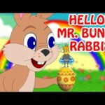 Animated Nursery Rhyme in English | Hello! Mr. Bunny Rabbit
