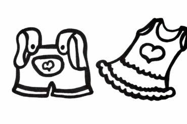 Cute  Baby Clothes coloring | Painting for toddlers and drawing for kids | Merry Toy ⭐️