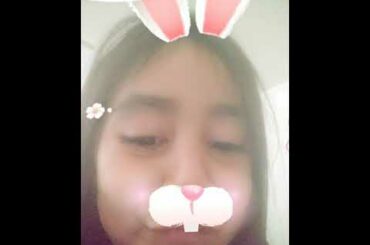 I am a little bunny because a because I said so cute and so precious because I love everybody